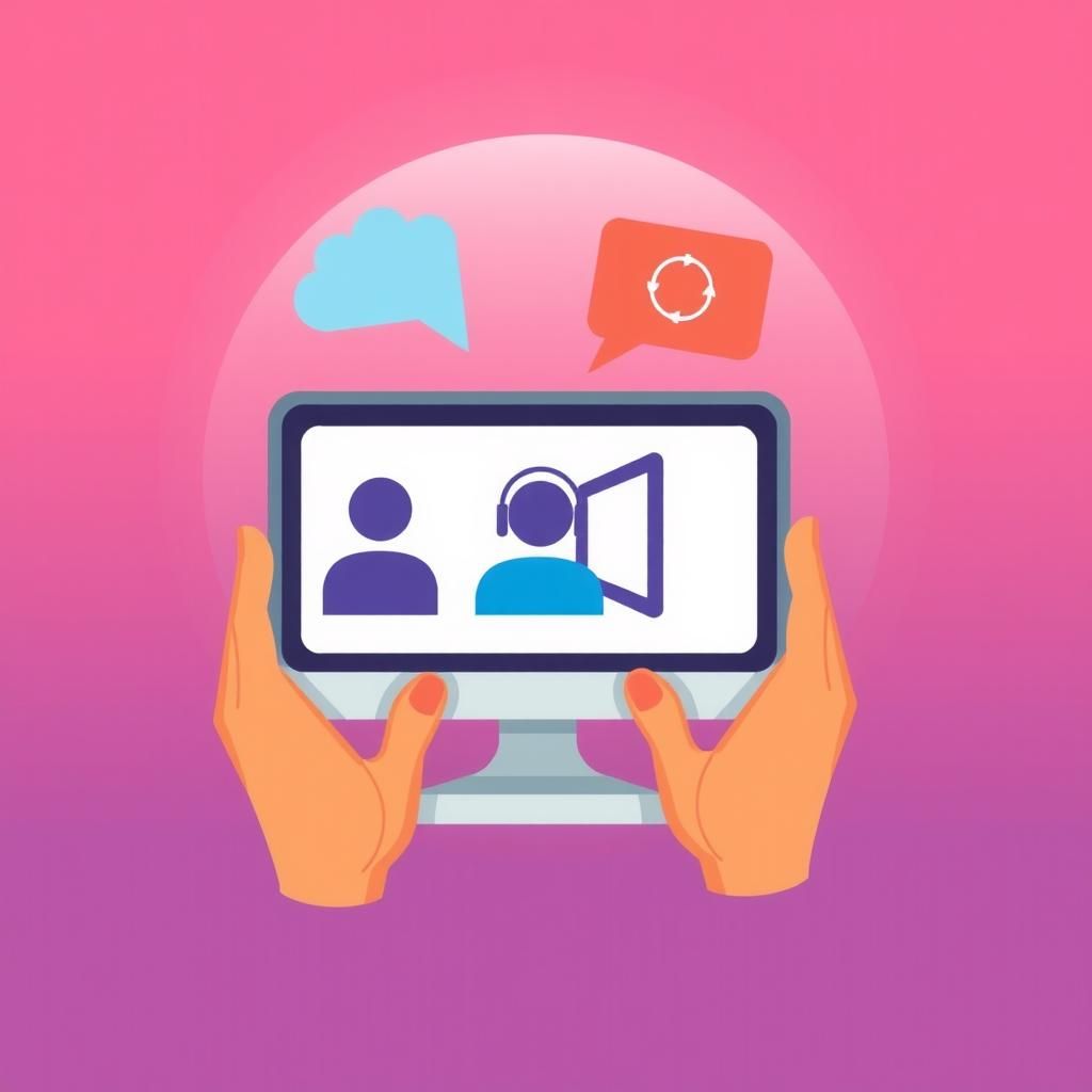 Icon representing influencer marketing services